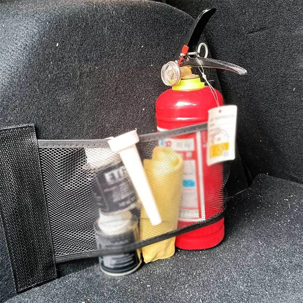 

Part Storage Net Storage Net Trunk 1pc 20*35cm Accessories Bag Cargo Black Car Car Mesh Organizer Holder Elastic