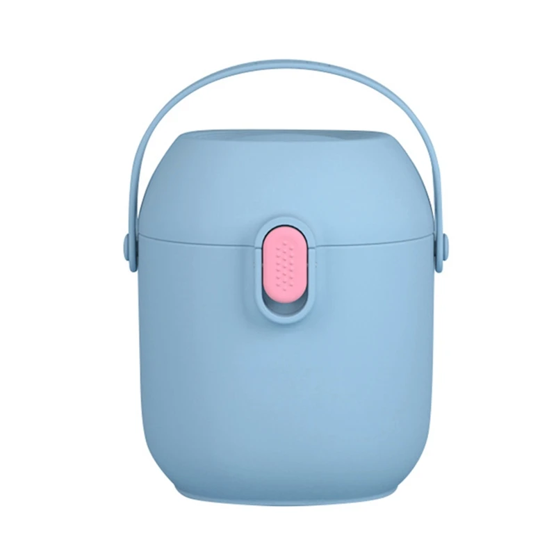 

Портативный герметичный контейнер для хранения пищевых продуктов, контейнер для детского молока и порошка с ложкой, детский пищевой контей...