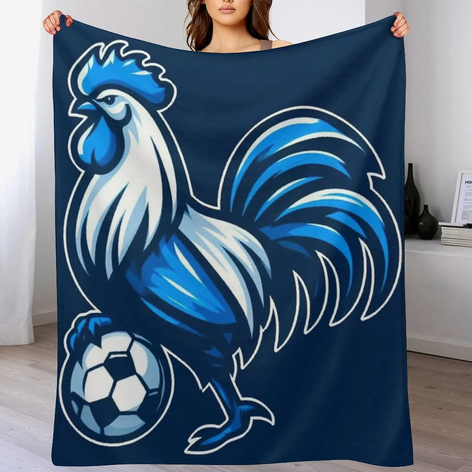 Одеяло Tottenham Rooster теплое зимнее меховое одеяло