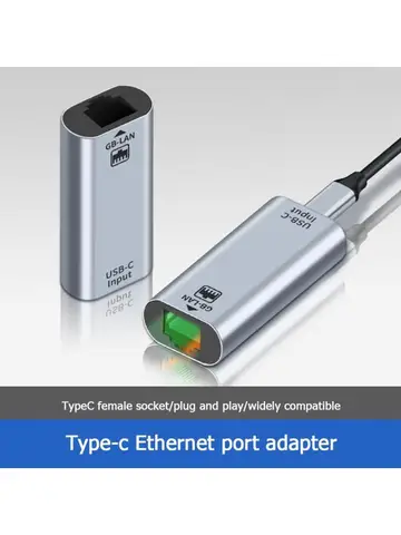 APWIKOGER Адаптер USB Type-C к Ethernet