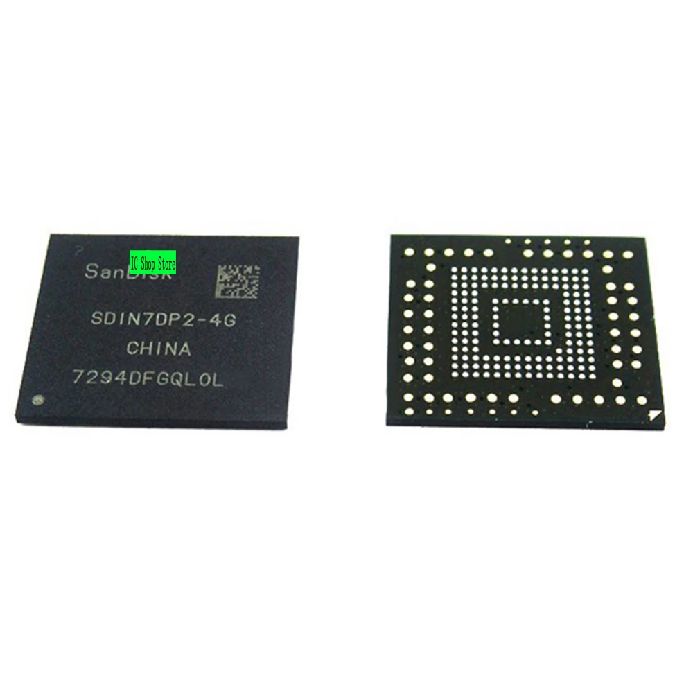 

2 шт./лот Φ 4 ГБ EMMC SDIN7DP2-4G IC новый оригинальный