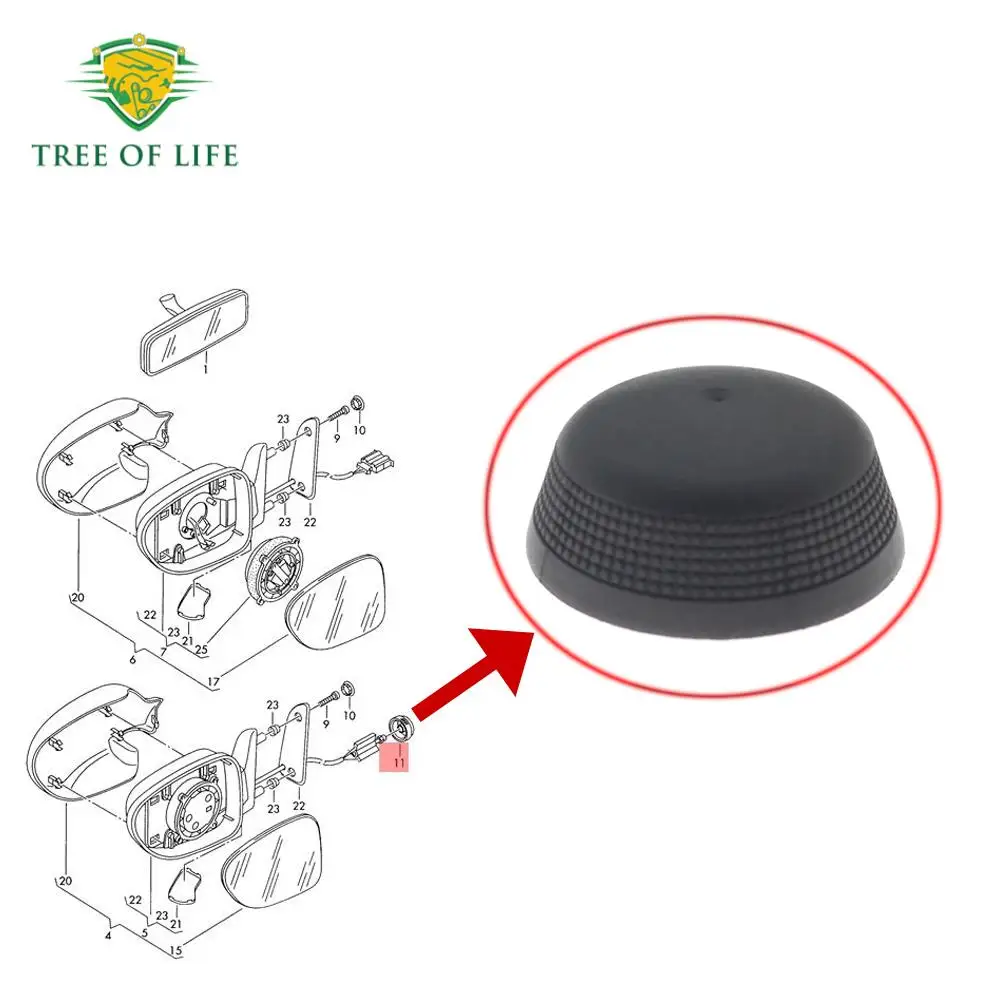 

1Н 0857520 1H0 857 520 ДЛЯ VW Jetta Golf MK3 Cabrio 1992-2002 SEAT Cordoba Inca Alhambra Ручка регулировки зеркала бокового вида ЧЕРНАЯ