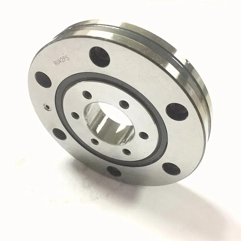 

RU Series RU124 RU124UU CRBF8022AT RU124UUCC0 RU124UUCC0P5X 80x165x22mm Slewing Ring Cross Roller Bearing For Robot Arm