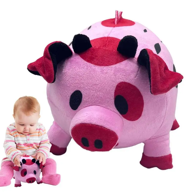 

Новинка плюшевые набивки свинка милая розовая пятнистая свинка кукла мягкая игрушка домашний декор День рождения Рождественский подарок для детей мальчиков девочек