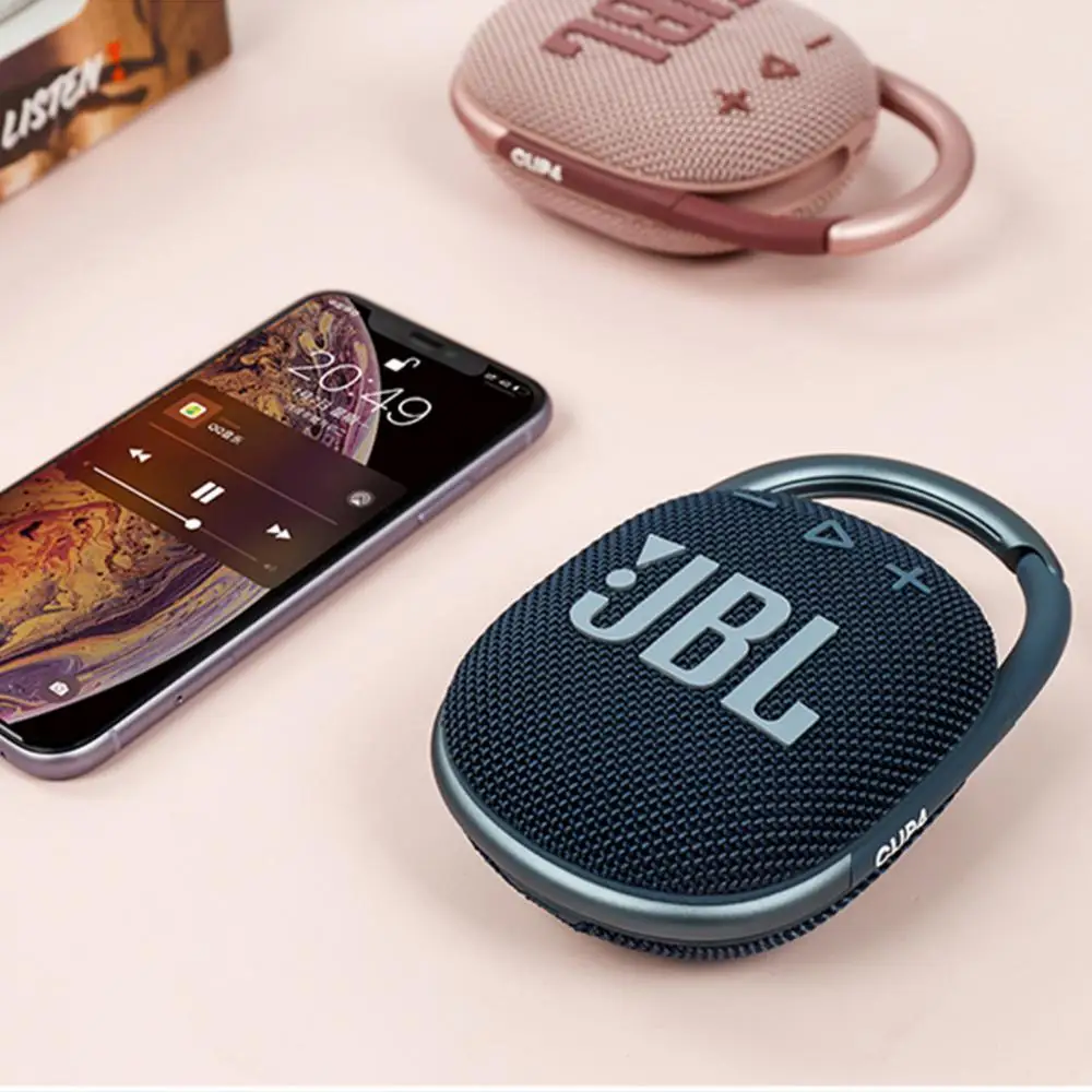 JBL Clip 4 Беспроводная Bluetooth-совместимая мини-колонка портативная Ip67