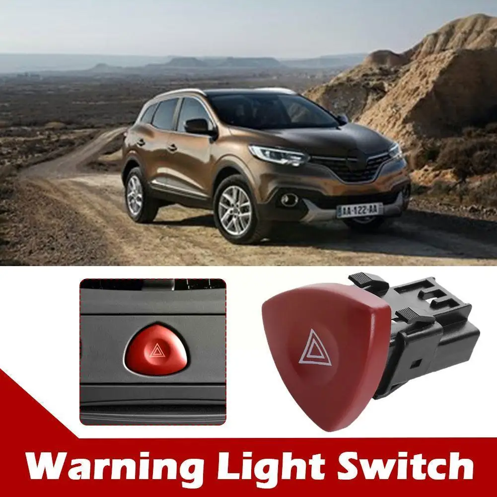

8200442724 Emergency Flasher Warning Light Switch Button For Renault Laguna Opel Vivaro Movano Nissan Primastar Interstar B1C5