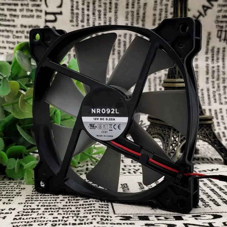 

Brand new original NR092L 9015 9CM 12V 0.22A chassis CPU radiator ultra-thin 2-wire cooling fan