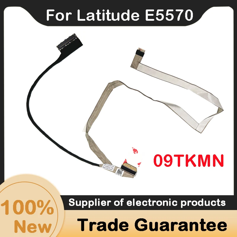 New LCD Cable For DELL Latitude E5570 Precision 3510 M3510 P48F 30pin DC02C00B600 09TKMN Display Non-Touch Screen LED Flex