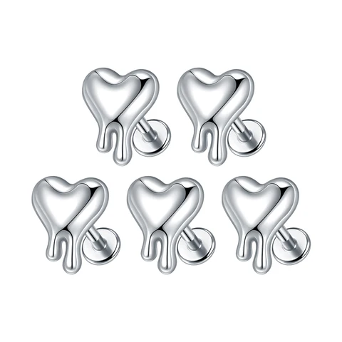 Xpircn титановые серьги для пирсинга 16G