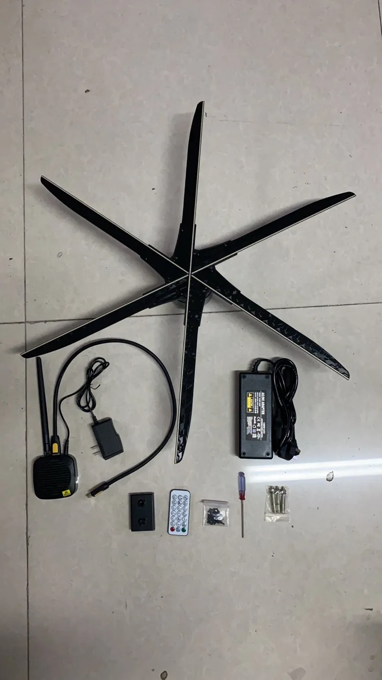 3D голографический вентилятор трансляция в реальном времени функция прямого