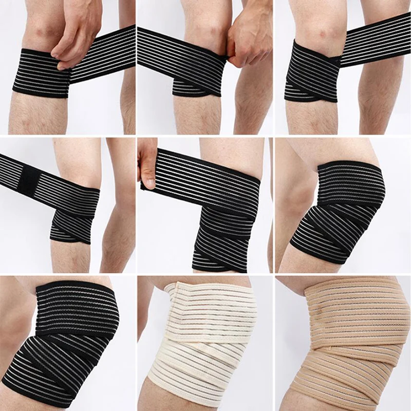 

1PC 95~112cm High Kinesiology Tape for Ankle Wrist Knee Calf Thigh Wraps Support Protector Elasticity Compression Bandage Sports