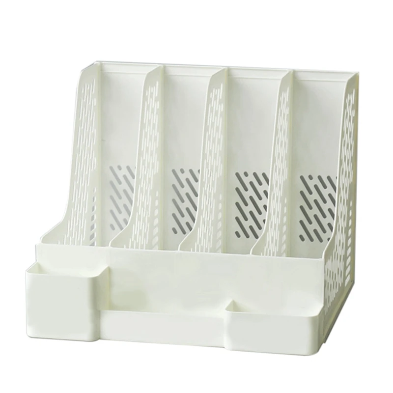 

File Rack Multi-Layer Ins File Box Desk Shelf Book Stand Folder Folder Desktop Storage Box Student