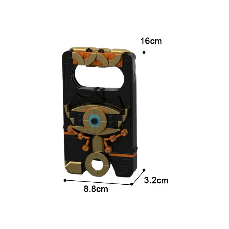 Moc Zeldaed звено мастер меч стабильный набор семян кегло игровая фигурка Кирпичи