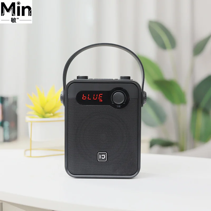 Фото Портативная Bluetooth-колонка SHIDU 25W с беспроводным микрофоном UHF для караоке, вечеринок и использования на открытом воздухе №1