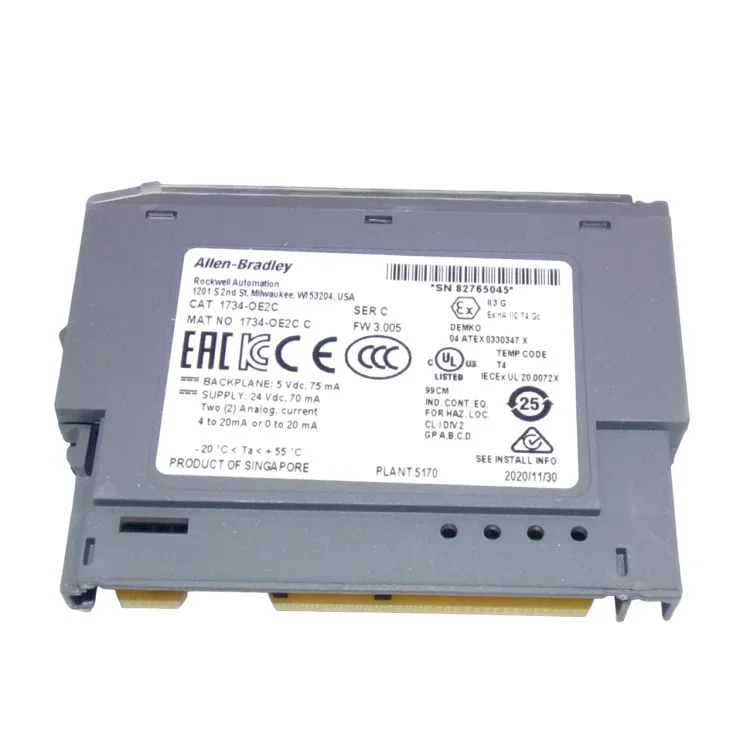 SONGWEI CNC 1734OE2C a POINT I/O 2-точечный модуль аналогового вывода Модуль контроллера ПЛК
