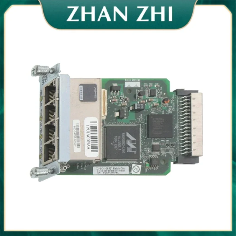 Для маршрутизатора 1800 2800 3800 4 порта 10/100 Ethernet-коммутатор модуль HWIC серверный