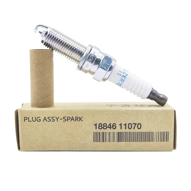 

4pcs 18846-11070 SILZKR7B11 Iridium Spark Plug For Hyundai Elantra Santa Fe Acura Sonata 8 18846 11070 SILZKR7B-11 1884611070