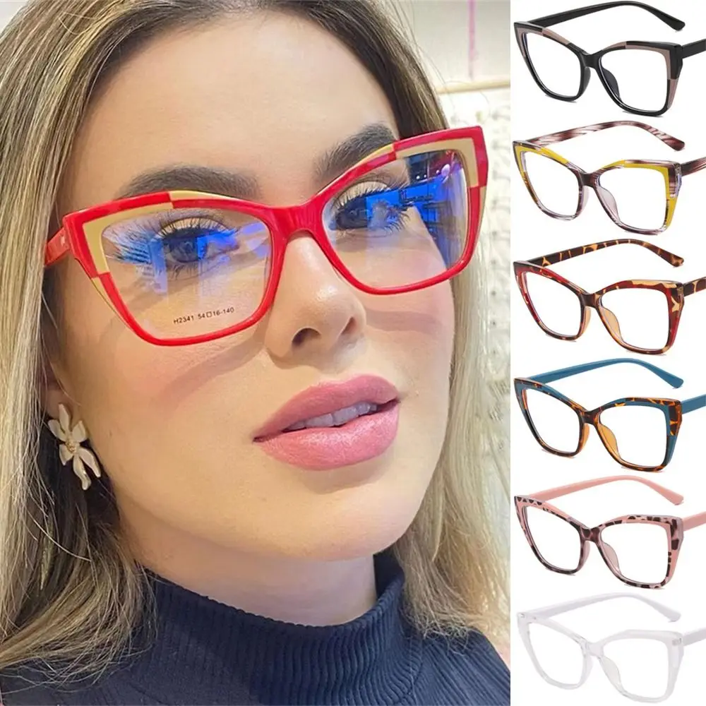 

Очки компьютерные с защитой от УФ-лучей, модные плоские зеркальные оптические очки с оправой TR90 для мужчин и женщин