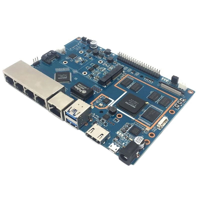 

Роутер Banana PI BPI R2 MT7623, макетная плата Minipcie Gigabit Ethernet порт