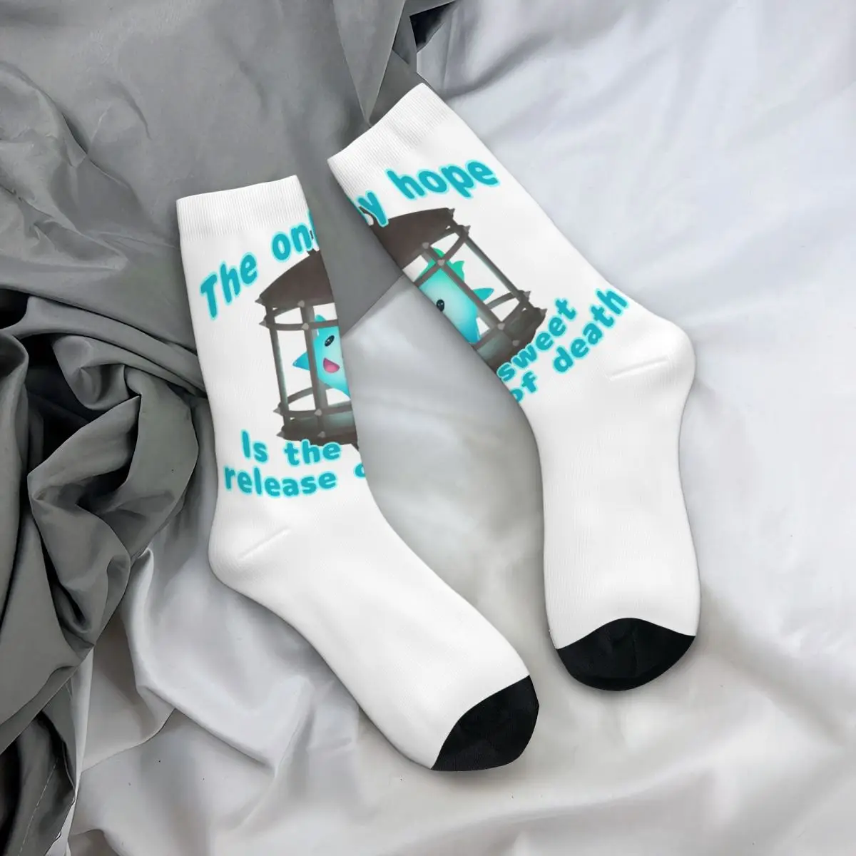 Lumalee носки с дизайном звёзды готические чулки пара удобных велосипедных носков