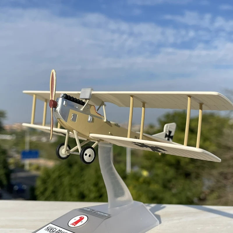 

1/72 Germany Albatross Reconnaissance Aircraft Model Simulation Metal Fighter Military Aircraft Plane Model Collection Kids Gift