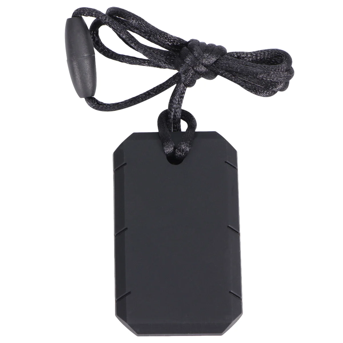 

Necklaces For Kids Chewy Jewelry For Autism Motor Chewing Biting Teething Need ( Black )