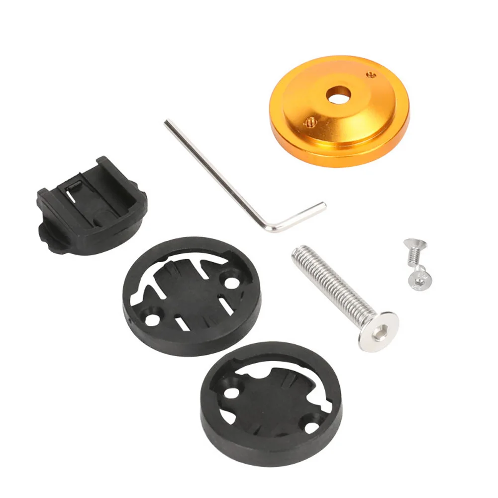 

Bike Computer Holder Mount Bracket Stem Top Cap Suitable For Garmin Edge / Bryton Rider Stopwatch Adapter Bike Accessories