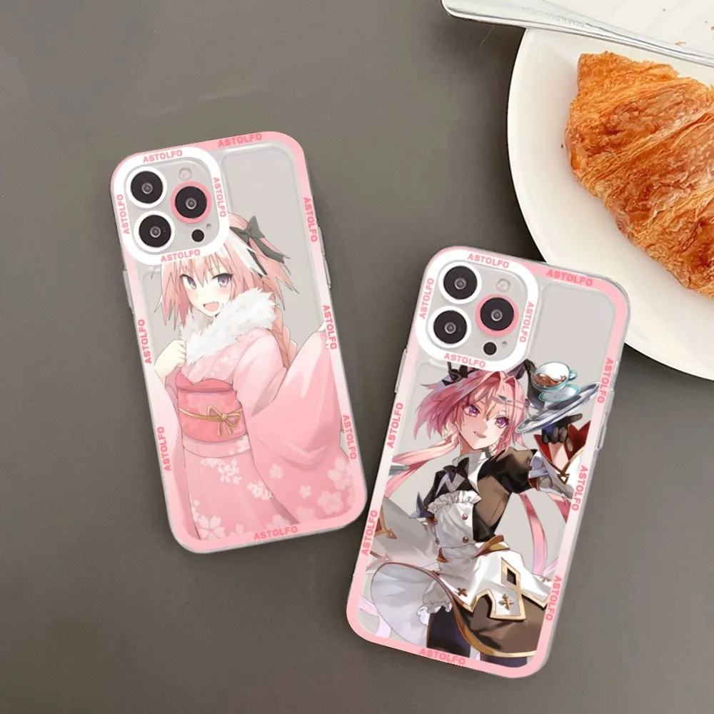 Astolfo аниме девичье раньше для Redmi 7 8 9 A Note 5 10 11 Pro Max 4G чехол телефона Funfas