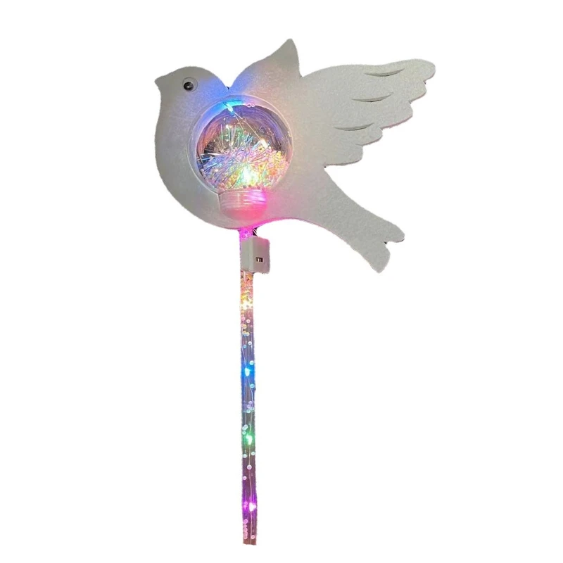 

Светодиодный ная волшебная палочка голубей с мигасветильник для девочек, уличный игровой набор, подарок на день рождения