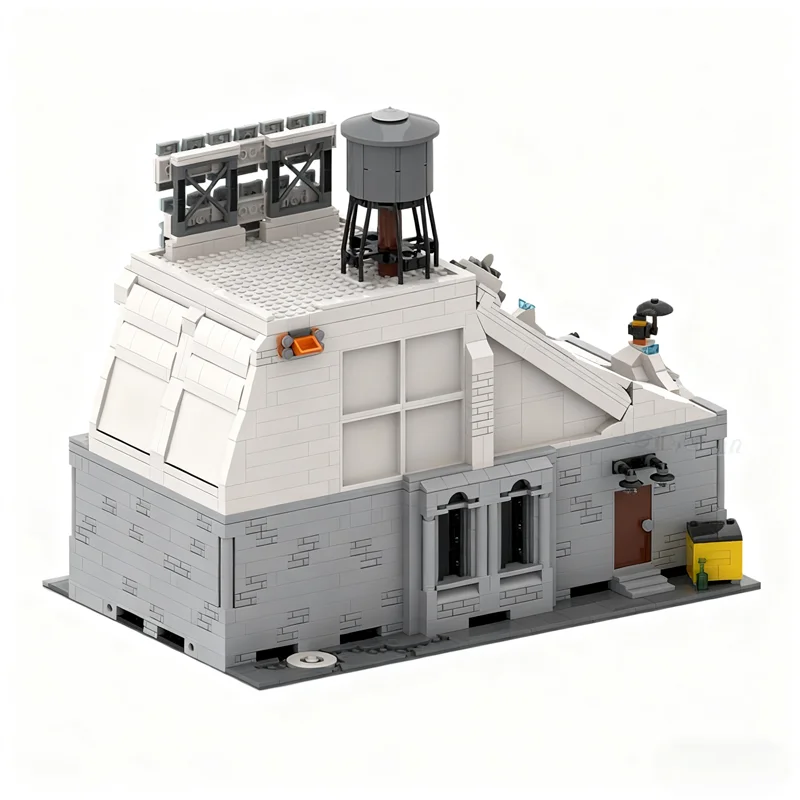 Фото 2956 деталей MOC The Iceberg Lounge Super Heroes DCD: Модель Бэтмена, строительные блоки, архитектурная игрушка, рождественский подарок, идея для детей, DIY №2