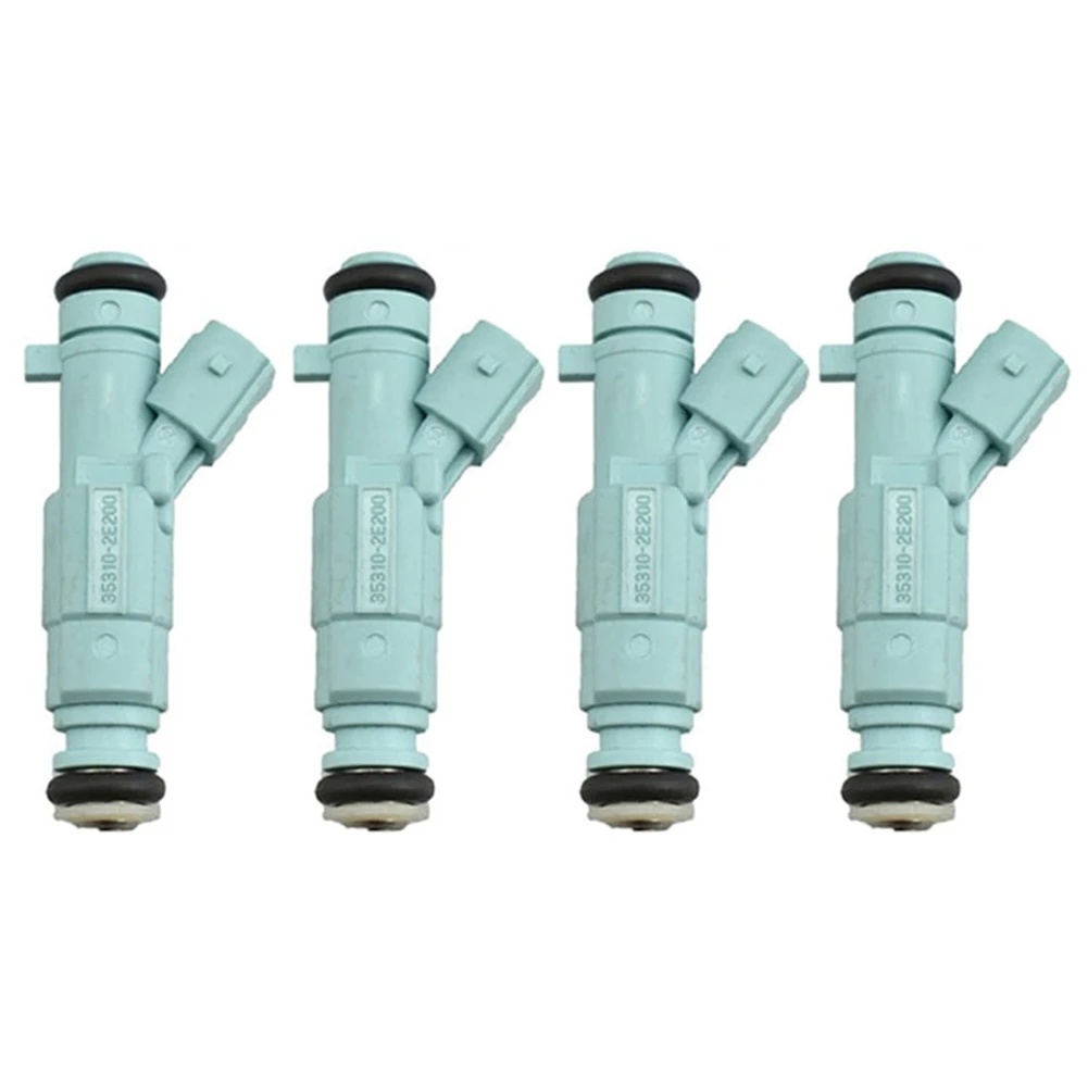 

4Pcs High Quality Fuel Injector Nozzles for Hyundai Kia XI35 35310-2E200 353102E200