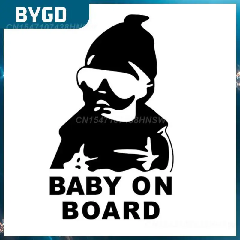 

Reflective Car Stickers Baby On Board Sunscreen Car Reflective Motorcycle Decal Waterproof Kids Baby On Board Decals Car Styling