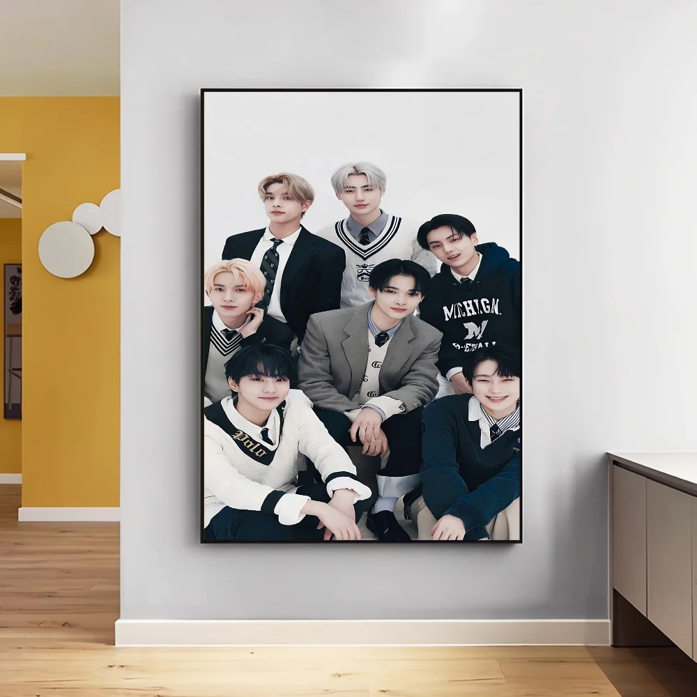 E-ENHYPEN DIY липкий постер белая бумага принты плакаты произведения искусства