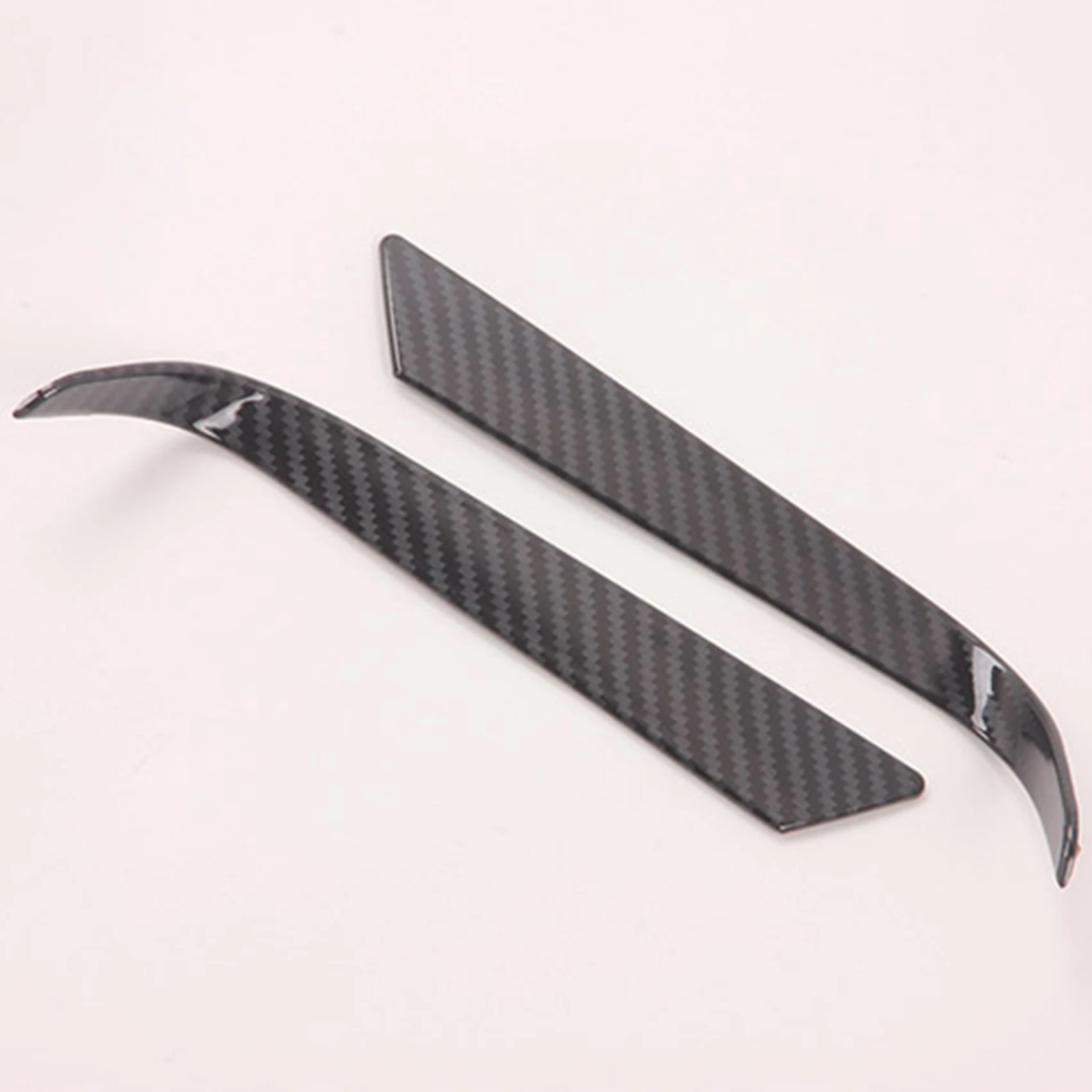 Автомобильный ABS углеродное волокно задний противотуманный фонарь для бровей