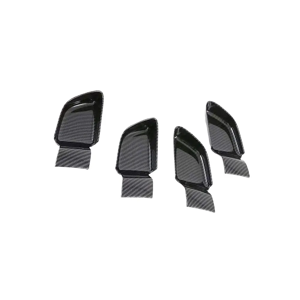 

4pcs ABS Carbon Fiber Car Inner Door Handle Bowl Covers for Hyundai Sonata 2020-2021