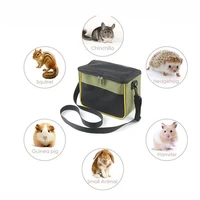 pet bag oxford cloth backpack pet breathable handbag wit belt messenger pet bag marmot chinchilla take away bag outdoor walking