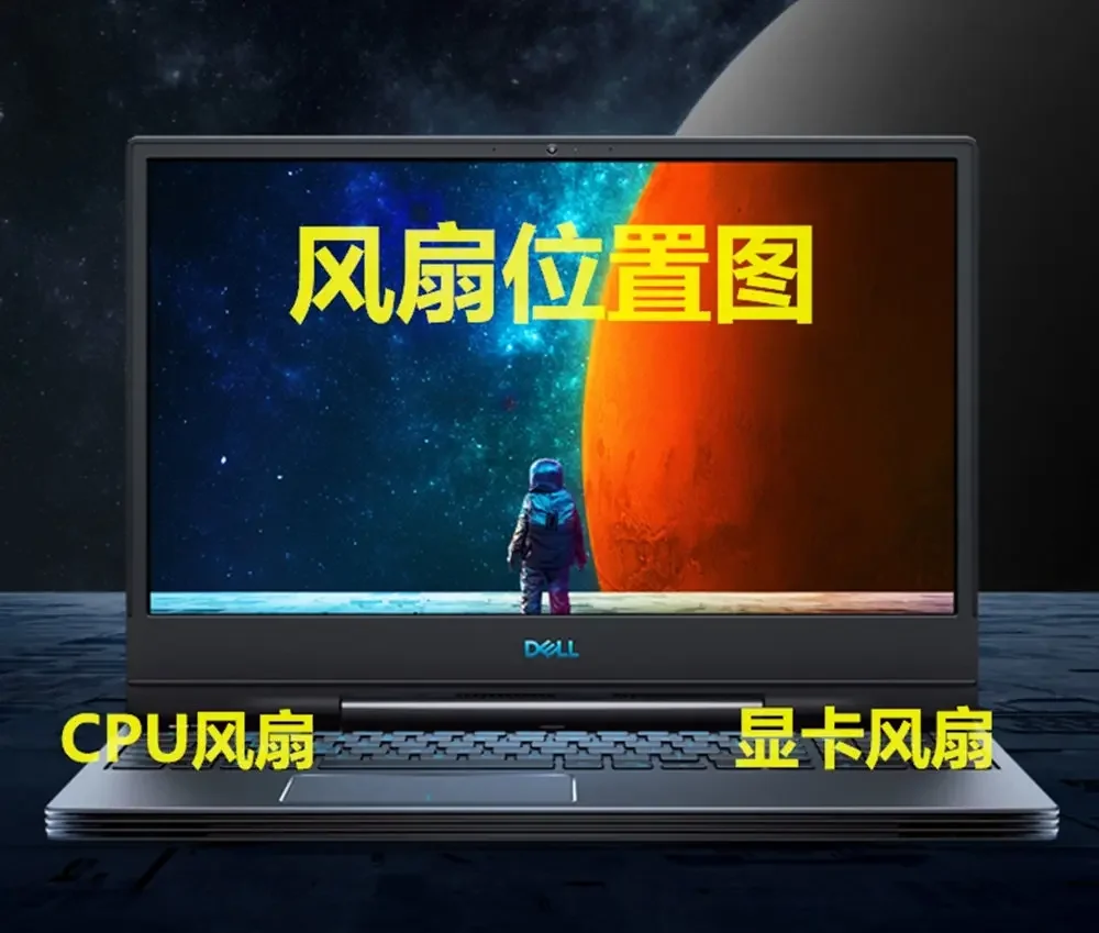 Подходит для кулера ЦП ноутбука Dell G7 7790 7590 G5 5590 P82F P82F001