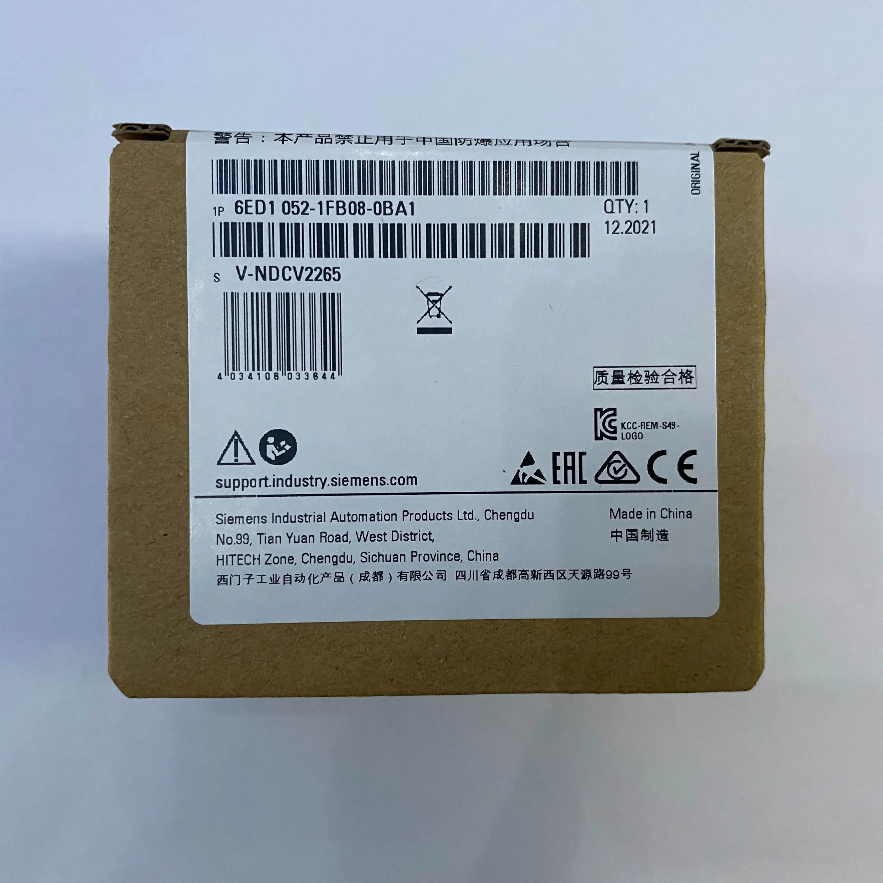 

LOGO 8！6ED1052-1MD08-0BA1 6ED1052-1HB08-0BA1 6ED1052-1FB08-0BA1 6ED1052-1CC08-0BA1 Module for Siemens