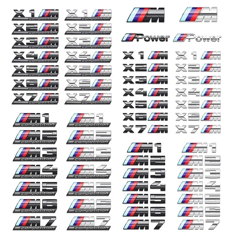 3D ABS хромированная эмблема с буквами логотипа значок багажника автомобиля