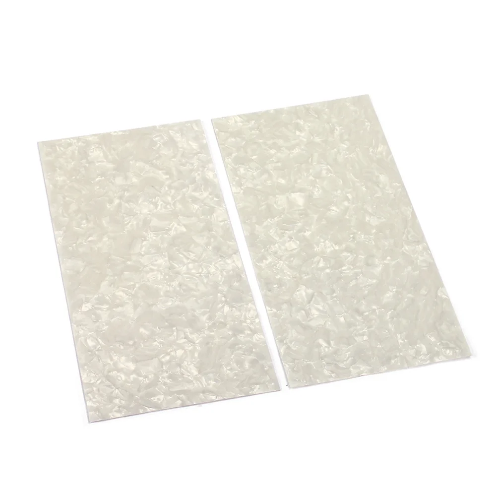 

Guitar Pickguard Headstock Material Veneer Pearl Blank Sheet Blanks Plate Inlay Scratch Overlay Head Diy Fretboard Markers Bass