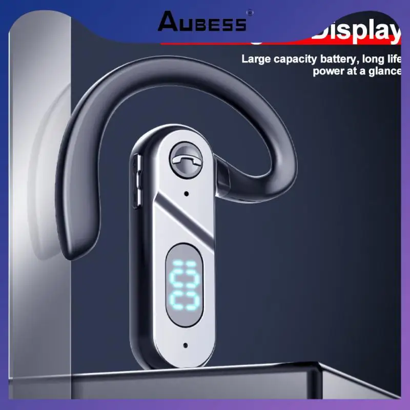 

With Microphone Ultra Long Standby Business Earphone 110mah bluetooth-compatible Earphone Tws Headphone Bone Conduction Headset