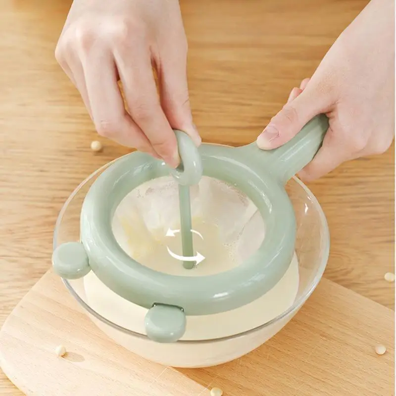 Небольшое сито для муки 120-мешковое мелкоя кухонное еды ручное мини-размер мелкая