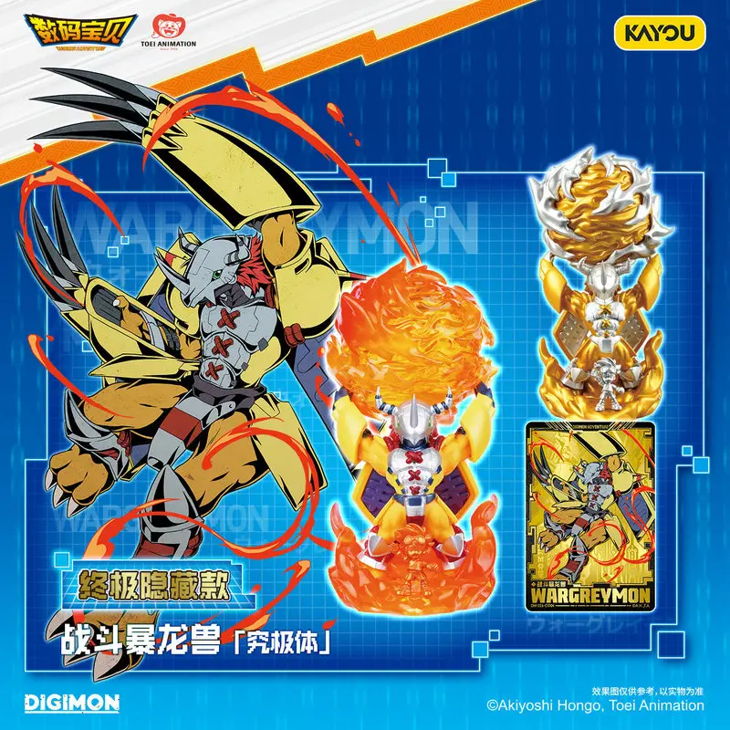 Фото Оригинальный набор мини-фигурок-ластиков Kayou Digimon Dimensional Evolution Vol.1 (12 шт.) в закрытой упаковке, коллекционные аниме-игрушки №3