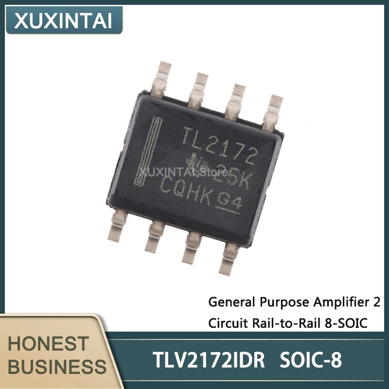 10 шт./партия, новый оригинальный усилитель tlv2172atv TLV2172 общего назначения, 2 цепи, рельсовый 8-SOIC