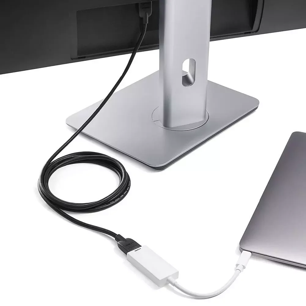 Thunderbolt 3 USB 3.1 Type C to Mini Display Port Thunderbolt 2 Adapter Cable For Windows MacBook OS Adapter