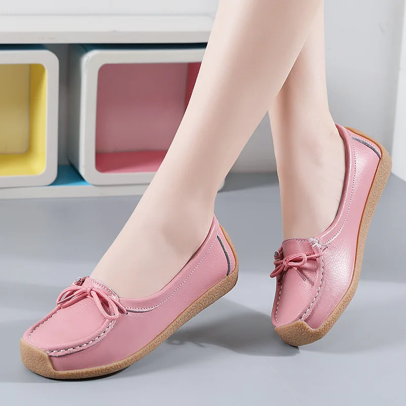 Shoes for Women 2022 Flats Fashion Slip-On Lazy Shoes Breathable Loafers Spring Autumn Female Walking Footwear Casual Sports