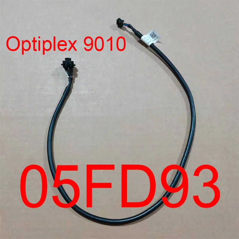 New Original For Dell Optiplex 9010 Workstation Power Supply Cable 05FD93 5FD93 Desktop Switch Wire With LED Lights