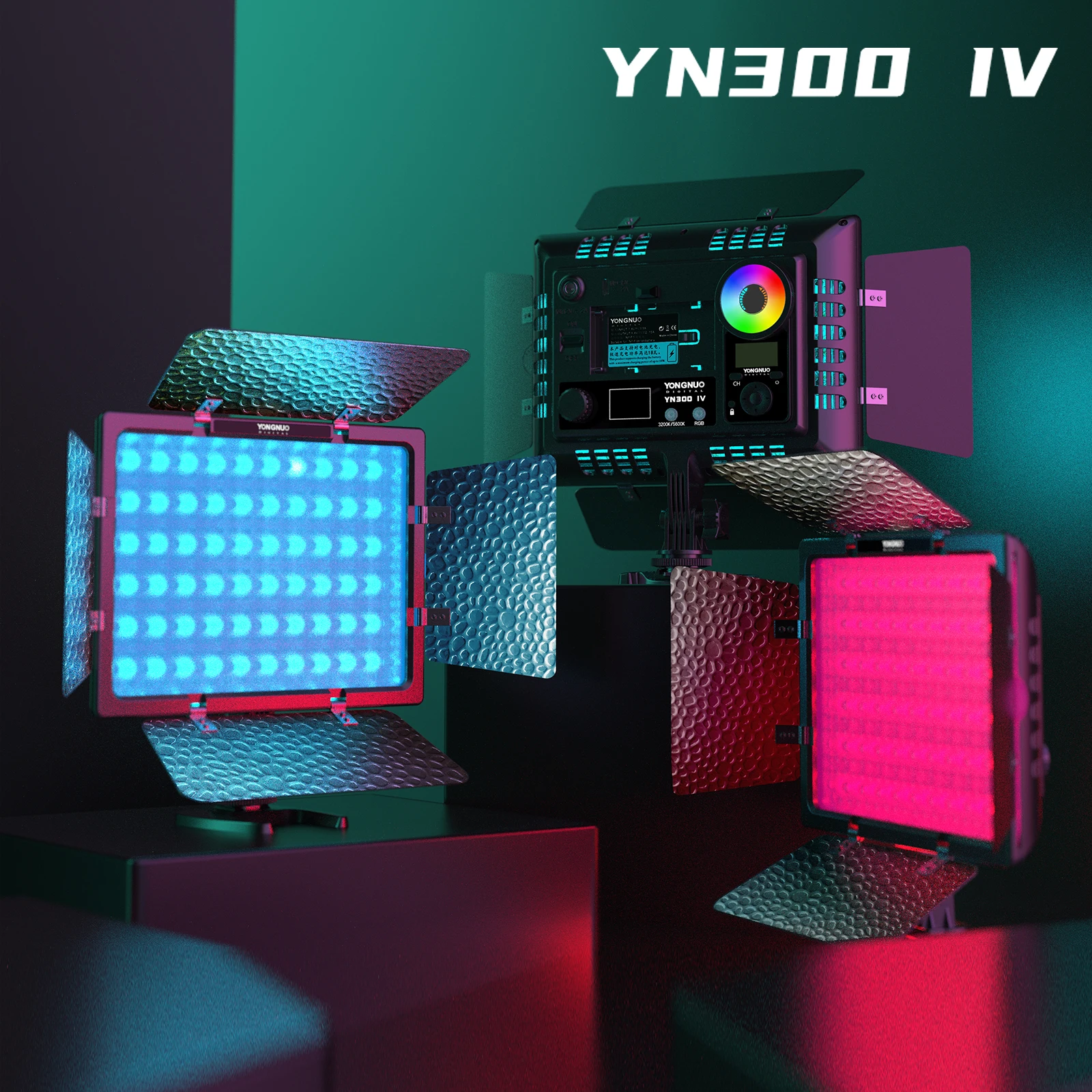 Yongnuo YN300 IV фотовспышка для студийной видеосъемки с адаптером переменного тока