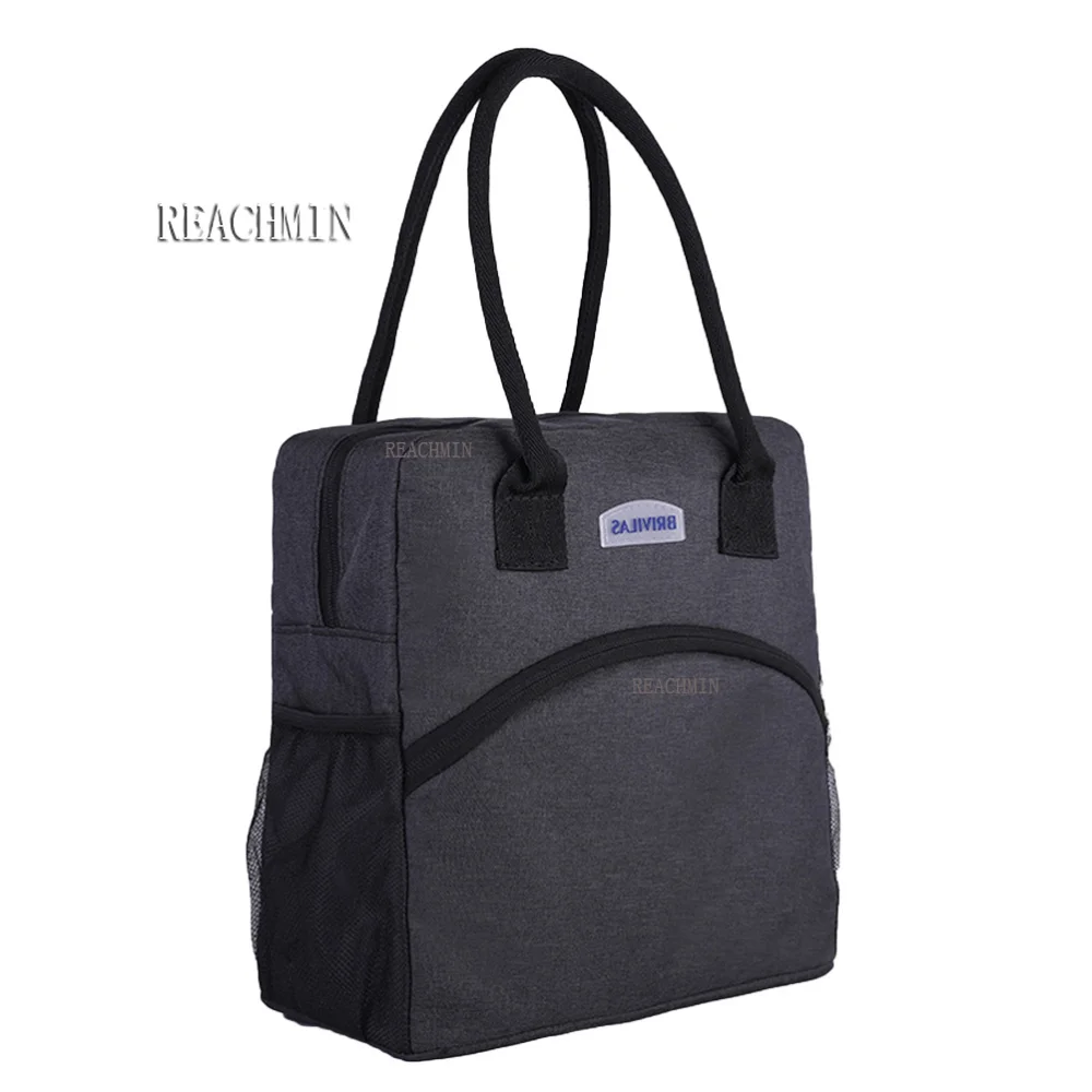 

Portable Bento Bag Heat Preservation Cold Preservation Bag Lunch Bag (Black)