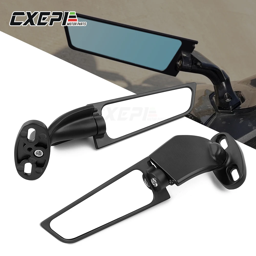 

Мотоциклетное зеркало Suzuki GSXR 600 750 1000 GSX1300R GSX650F, модифицированное ветровое крыло, регулируемое вращающееся зеркало заднего вида